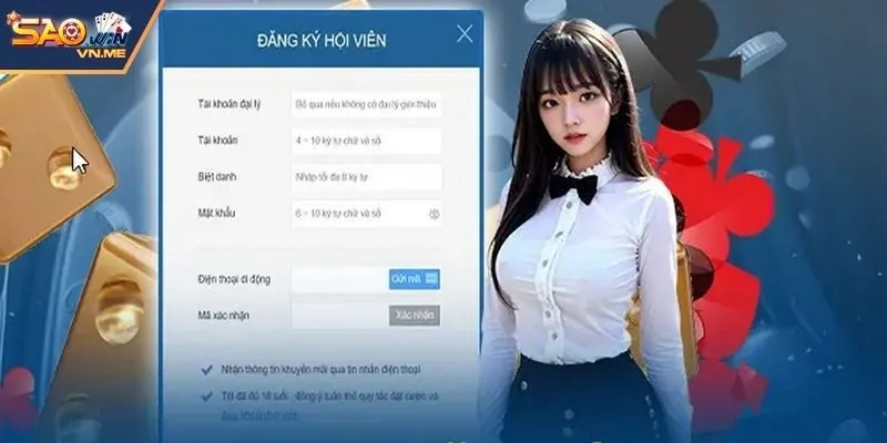 Đăng ký tài khoản siêu nhanh & đơn giản, dễ dàng rất đơn giản