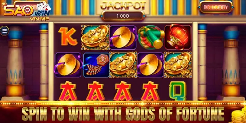 Fortune Gods Saowin mang lại cơ hội thắng lớn.